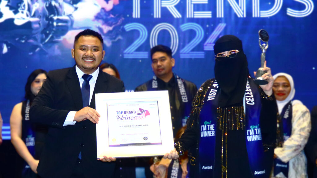 Reikha Mulyani Bawa CV. NS Queen Indonesia Raih Penghargaan Top Brand Skincare 2024